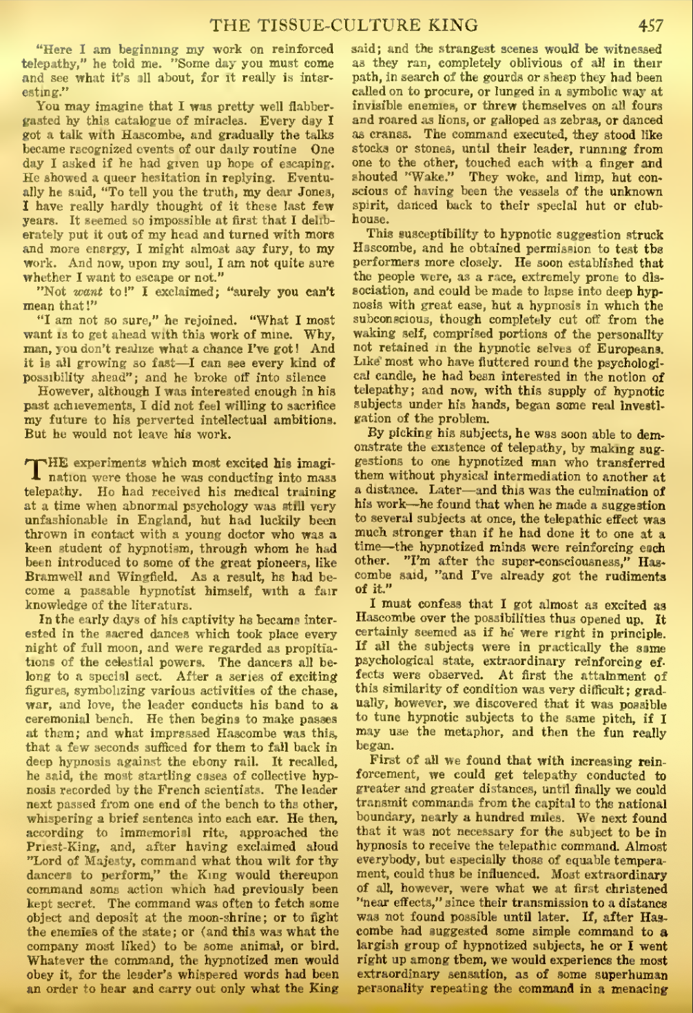 The Tissue-Culture King — Page 457